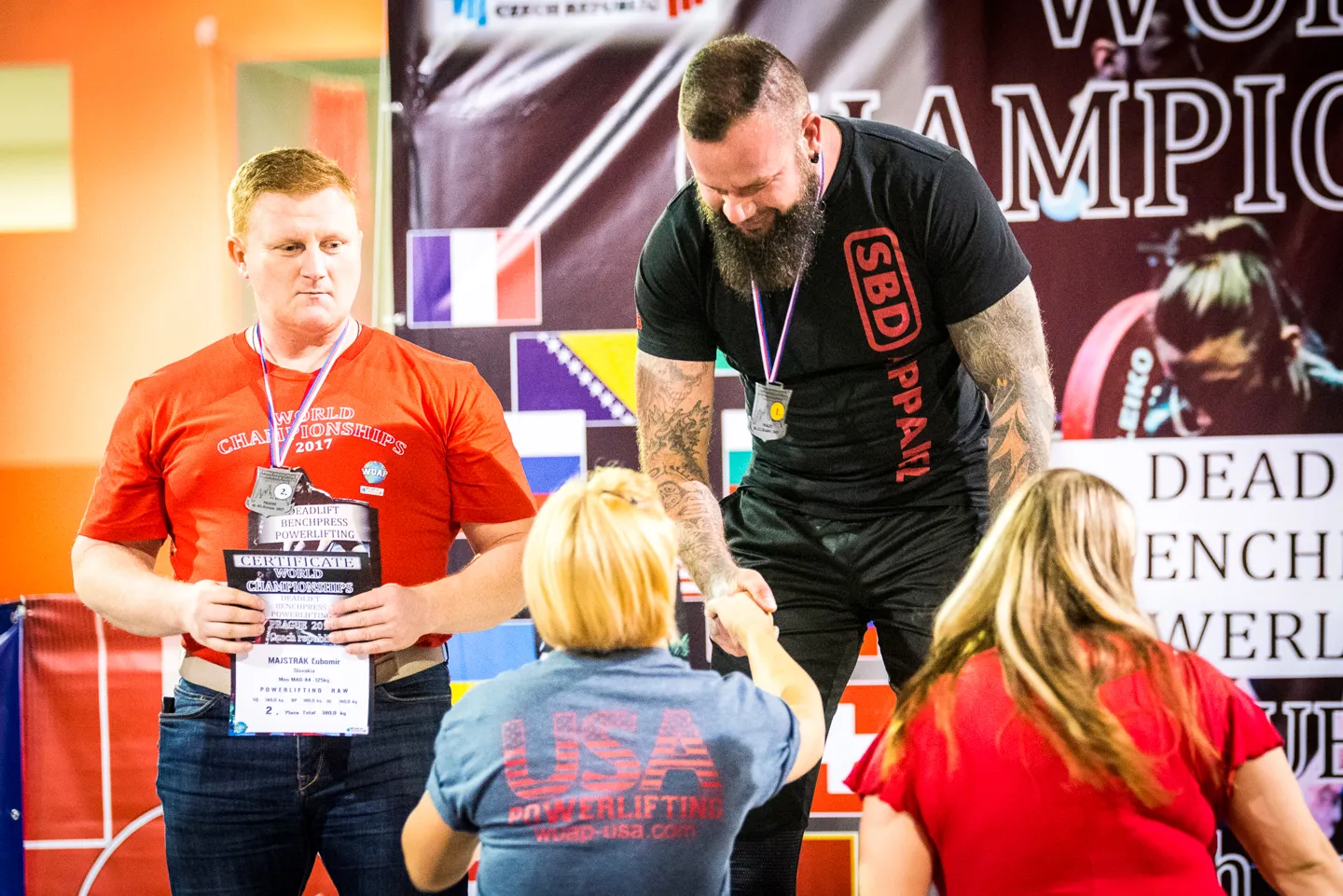 Ronny wird Weltmeister im Powerlifting 2017