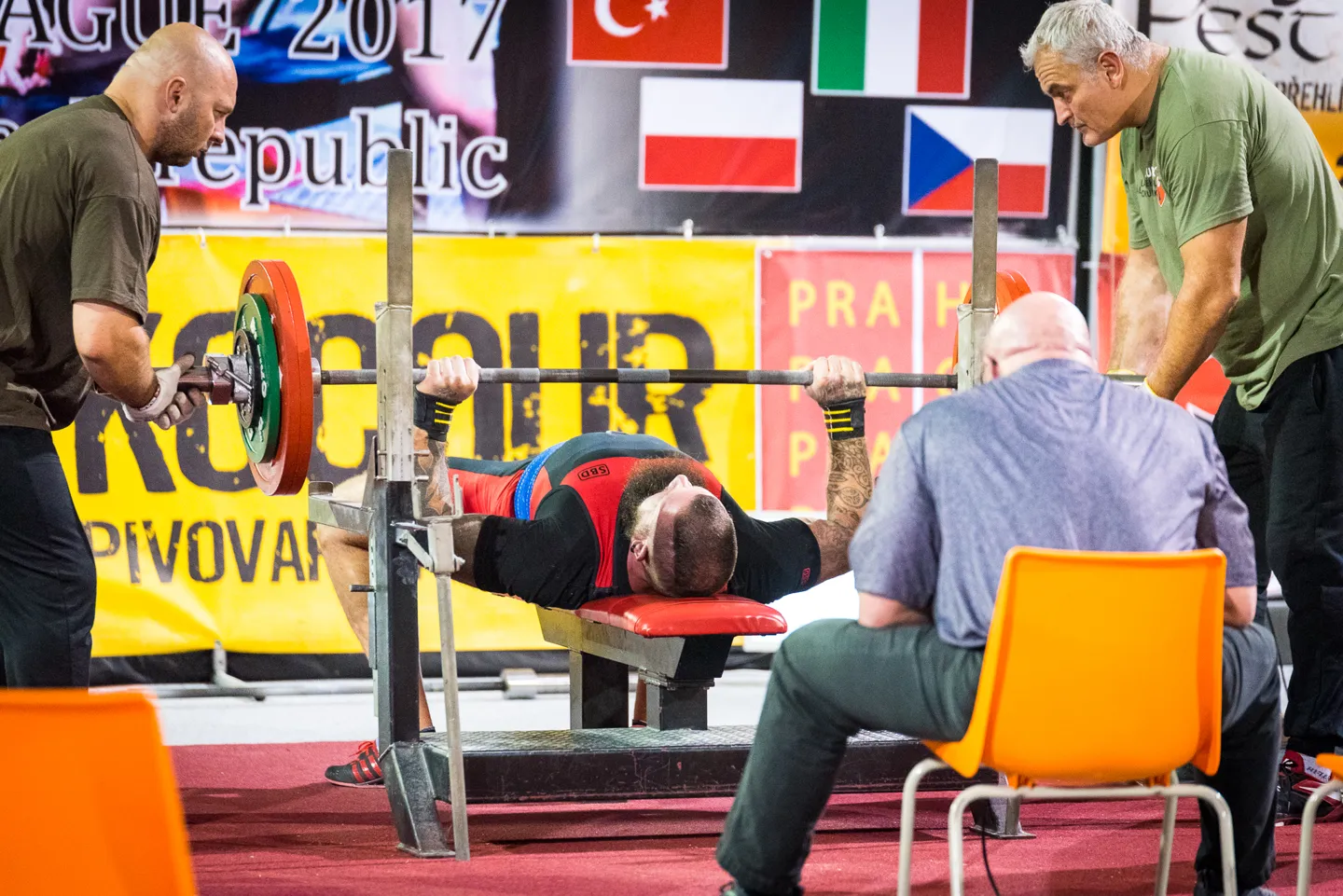 Ronny wird Weltmeister im Powerlifting 2017