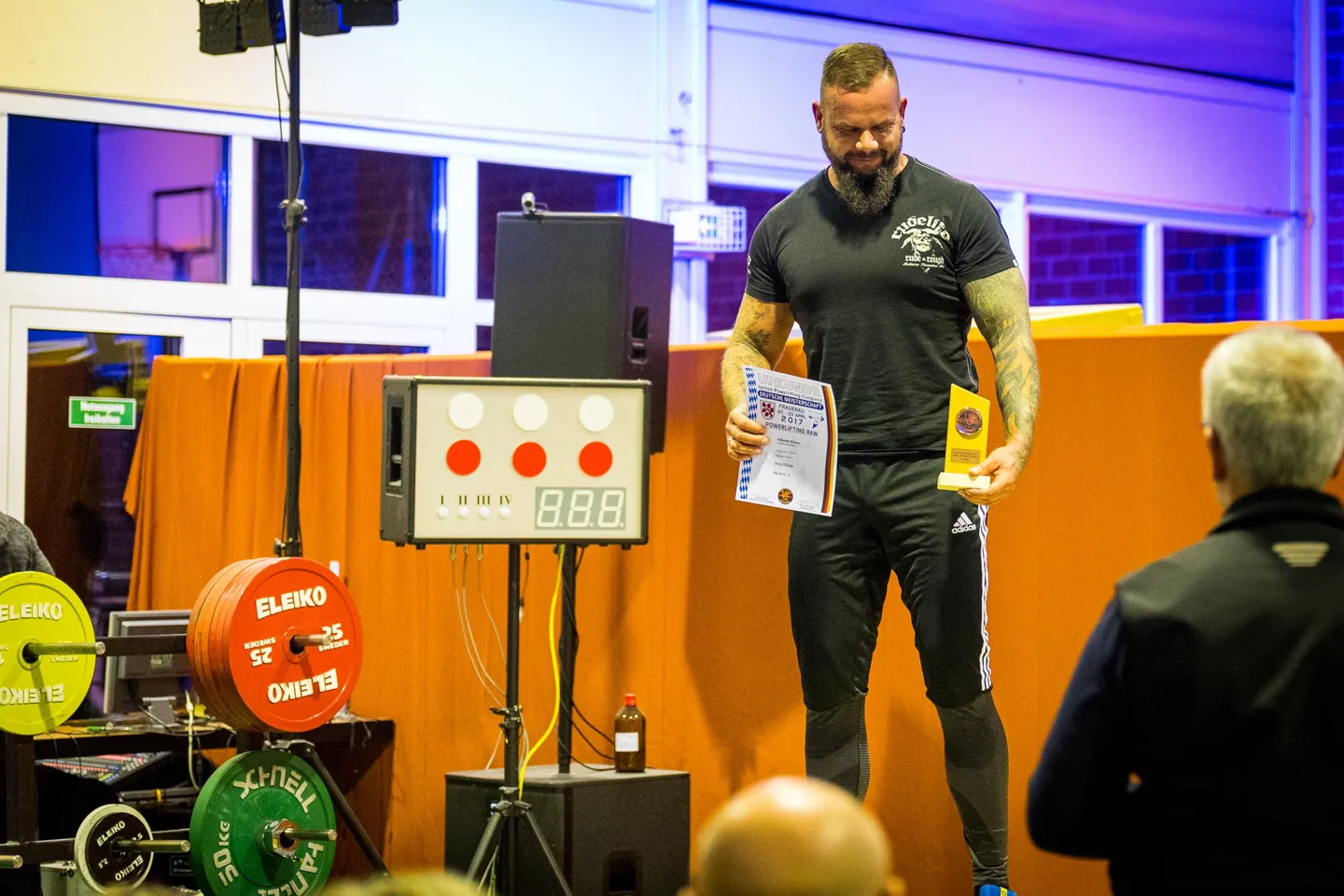 Deutscher Meister im Powerlifting des UPC 2017