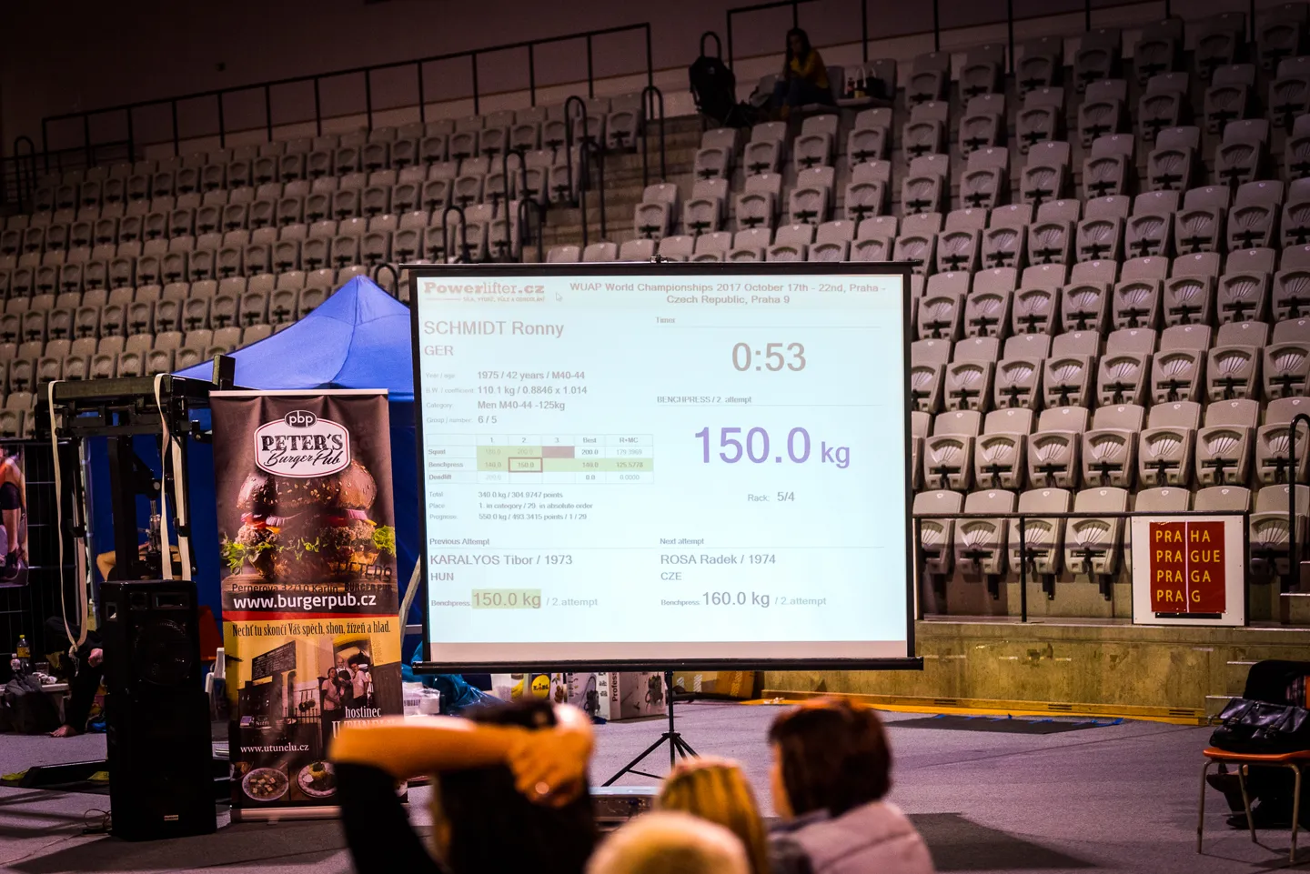 Ronny wird Weltmeister im Powerlifting 2017