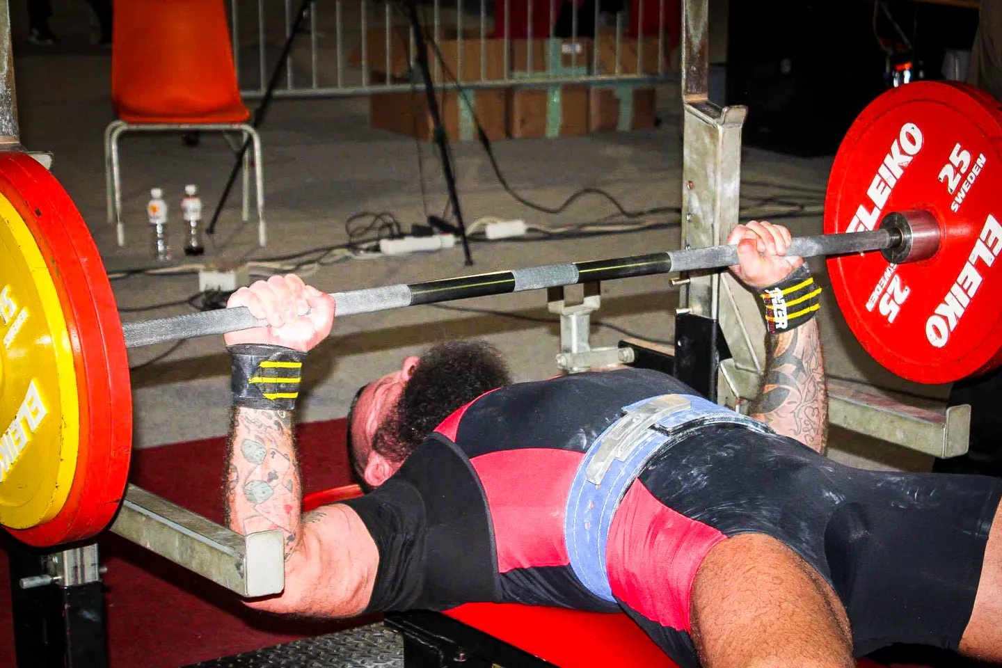 Ronny wird Weltmeister im Powerlifting 2017