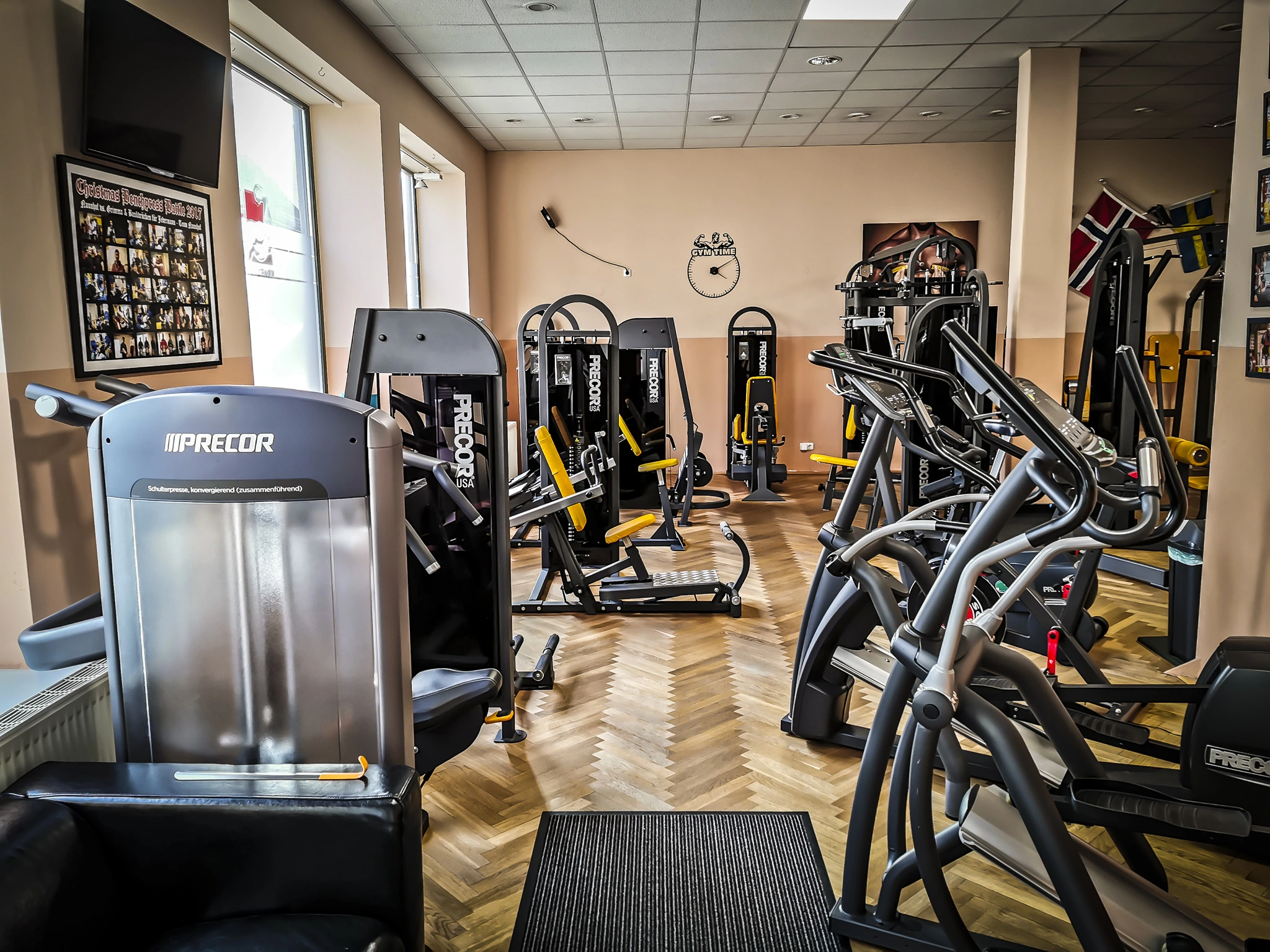 Trainingsräume des Heavy Iron Club Naunhof