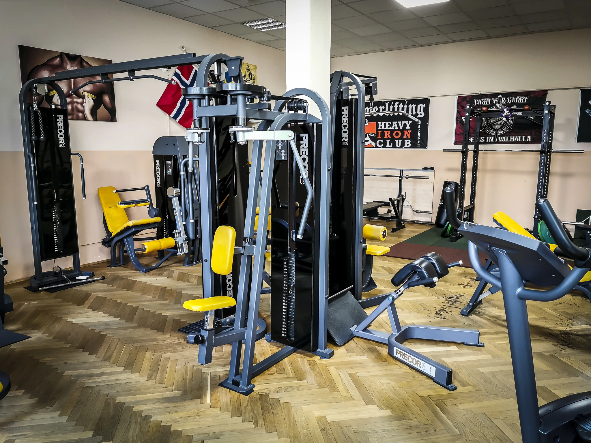 Trainingsräume des Heavy Iron Club Naunhof