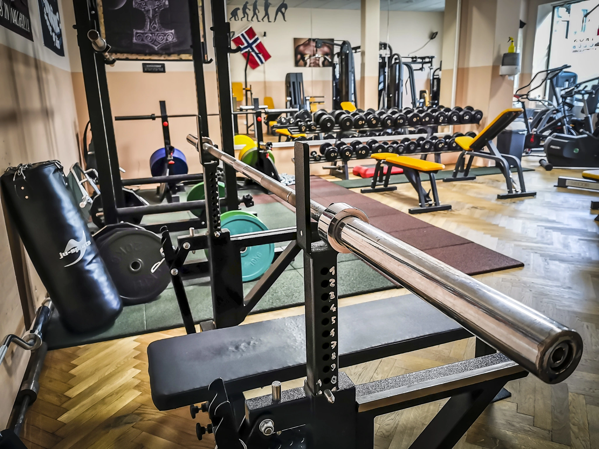 Trainingsräume des Heavy Iron Club Naunhof