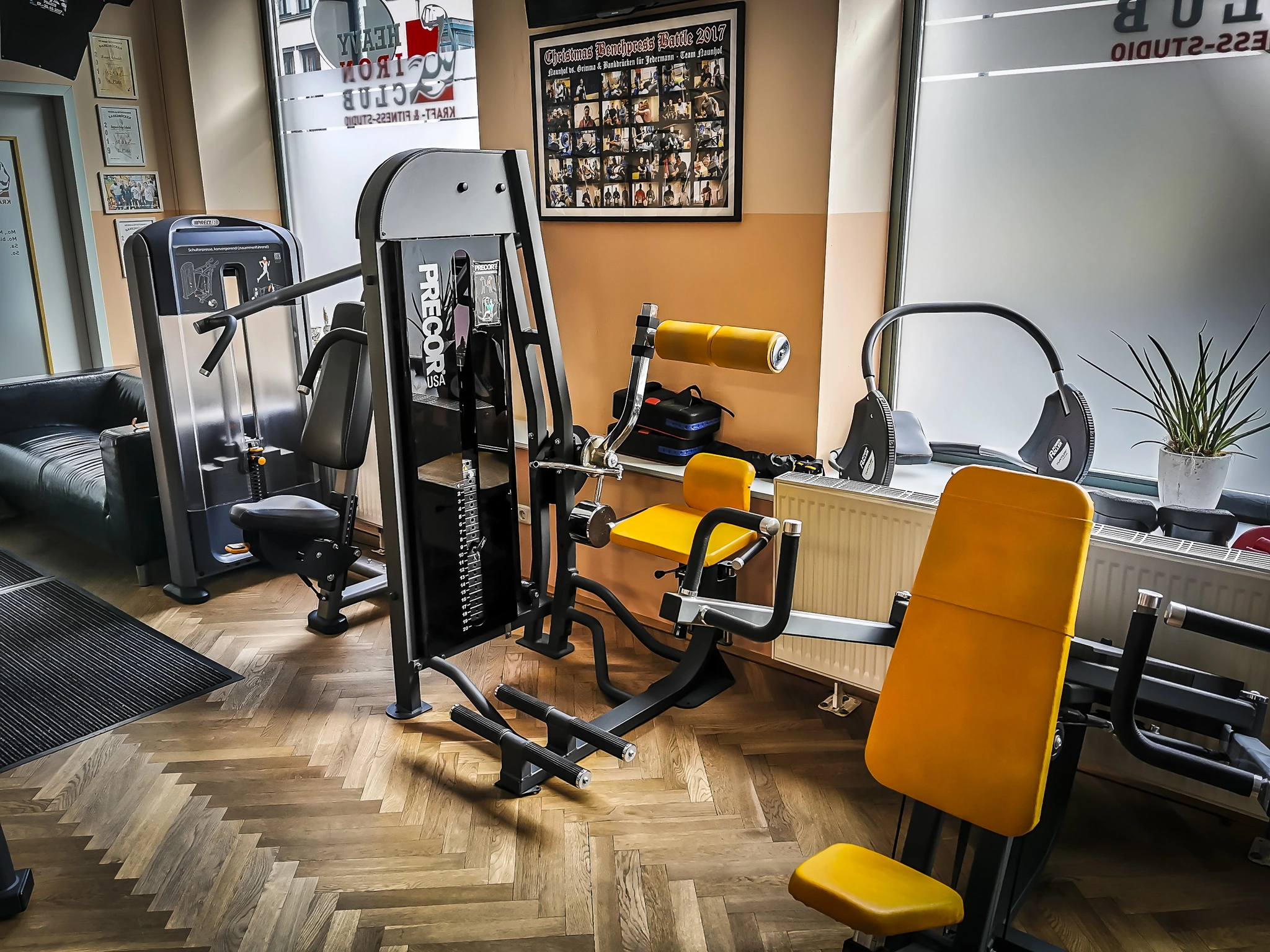 Trainingsräume des Heavy Iron Club Naunhof