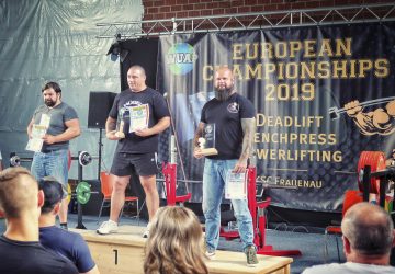 Silber und Bronze bei der Powerlifting Europameisterschaft der WUAP 2019